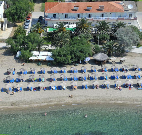 Possidona Beach Hotel Gerakini Exterior photo